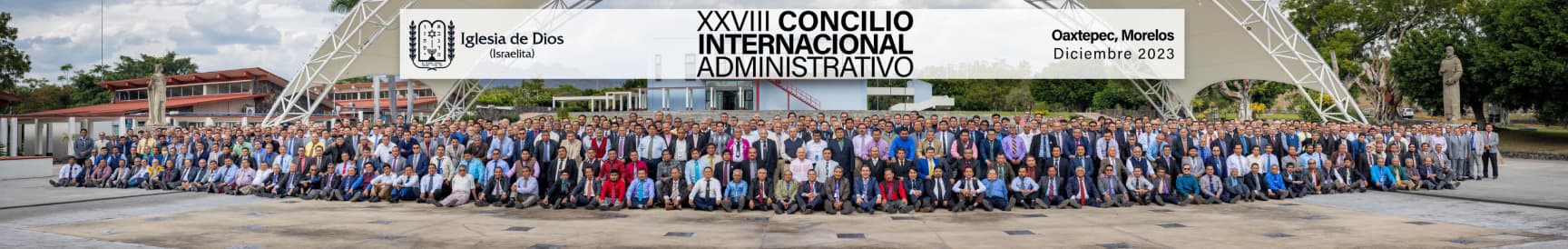 Hermanos reunidos en el XXVIII Concilio Internacional Administrativo
